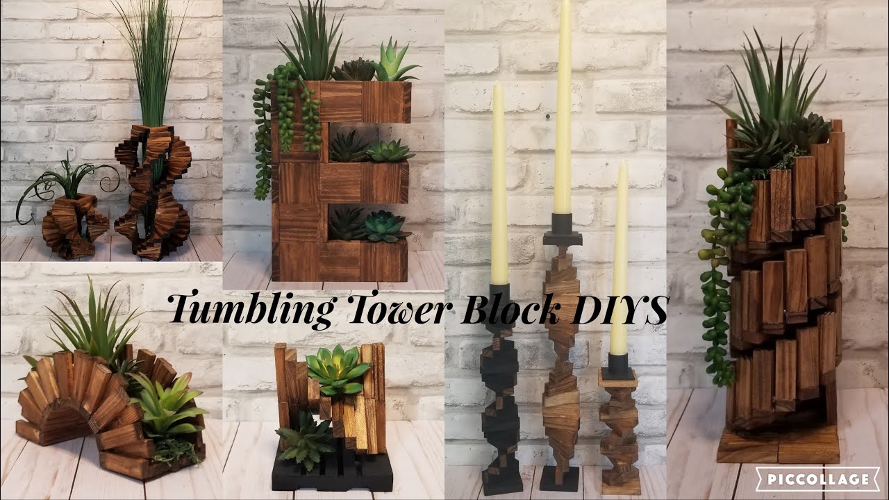TUMBLING TOWER BLOCK DIYS 2021