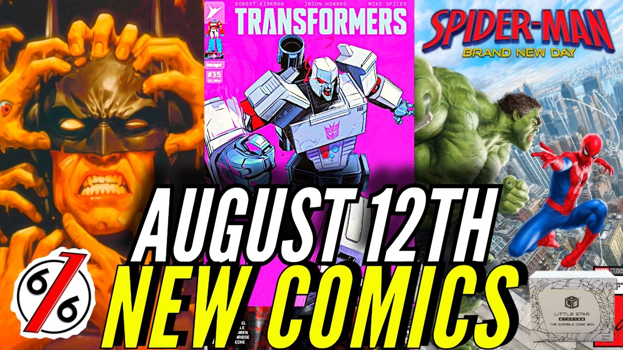 NEW COMIC BOOKS RELEASING AUGUST 12TH 2026 DC  MARVEL COMICS PREVIEWS COMING OUT THIS WEEK #comics