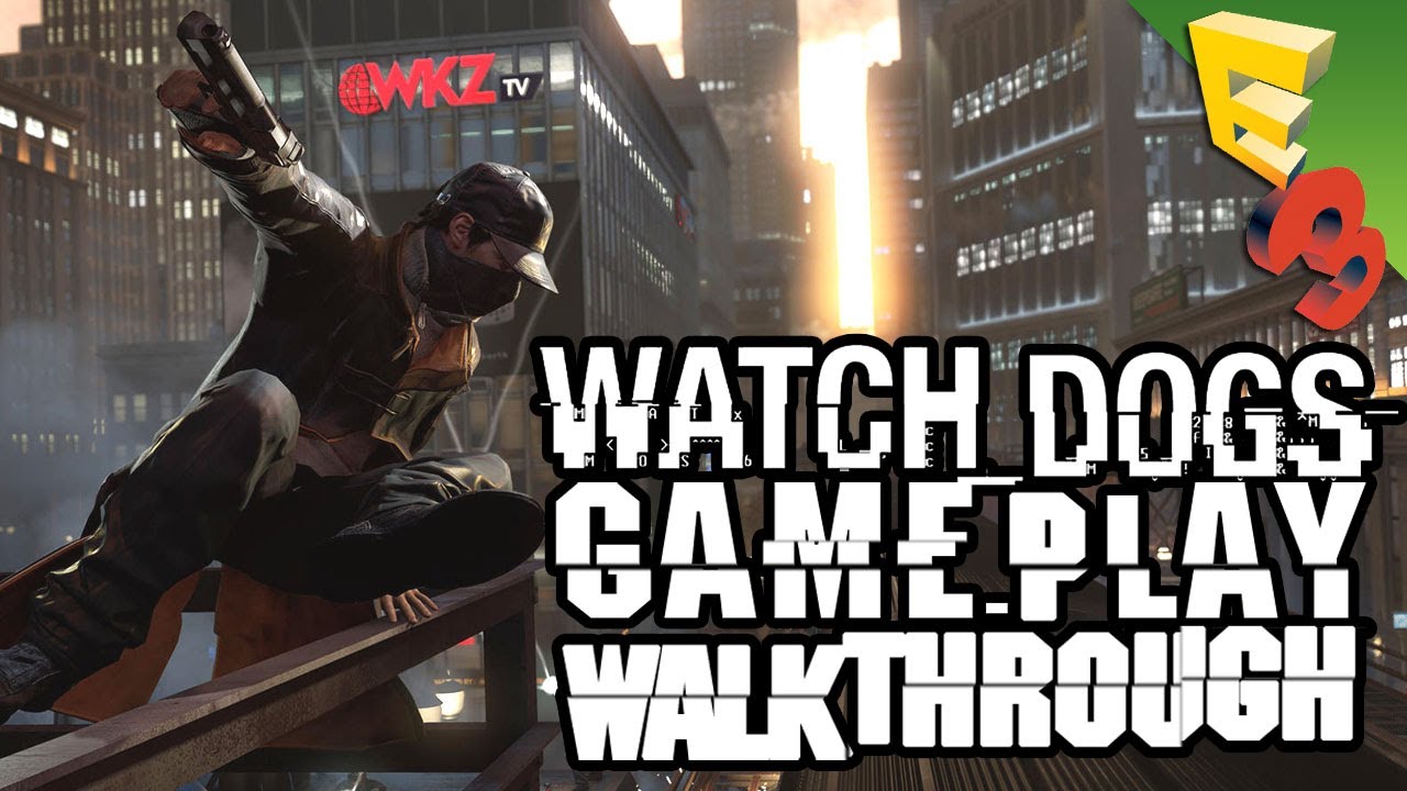 Watch Dogs Multiplayer GAMEPLAY WALKTHROUGH! Adam Sessler at E3 2013
