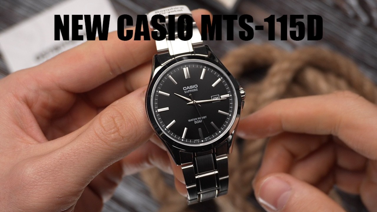 NEW CASIO MTS-115 ОГЛЯД