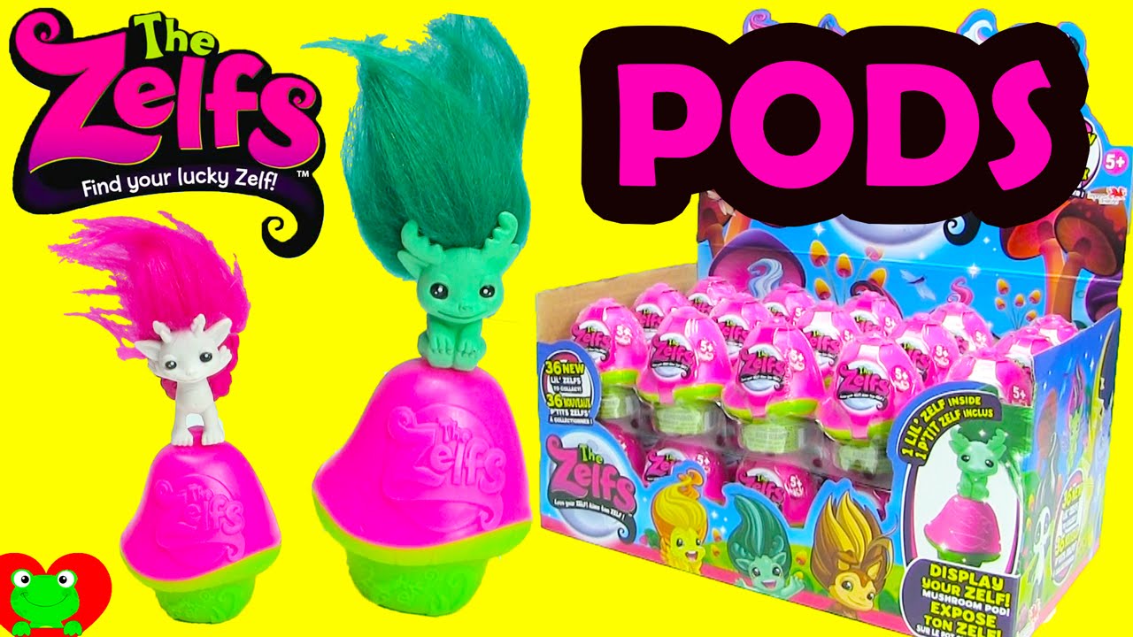 Zelf Mushroom Pods Love Your Zelf Full Case Trolls Surprise Pods