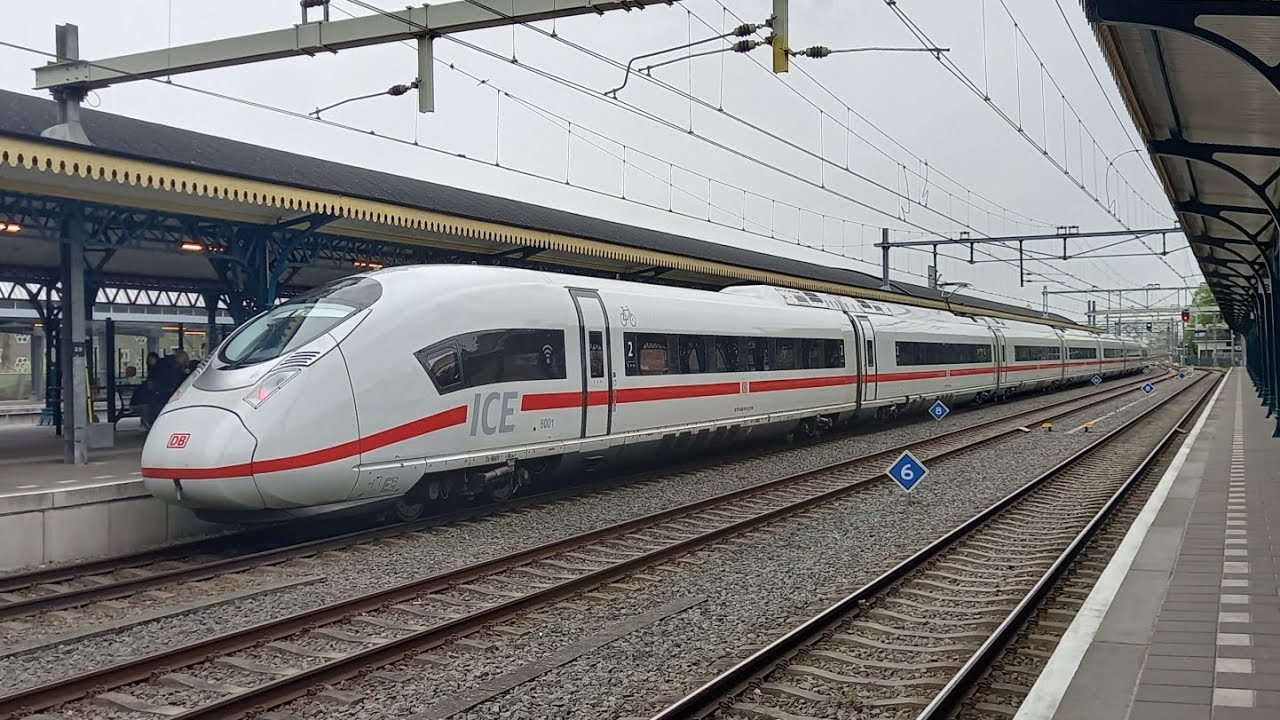 BR 408/ICE Neo 8001 vertrekt met rit 158 uit s hertogenbosch
