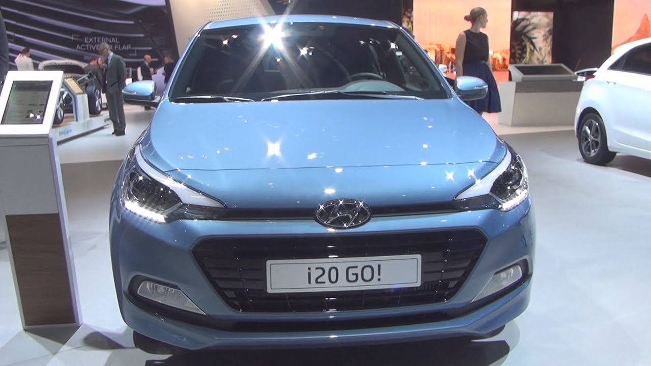 Hyundai i20 1.0 T-GDi GO! (2016) Exterior and Interior