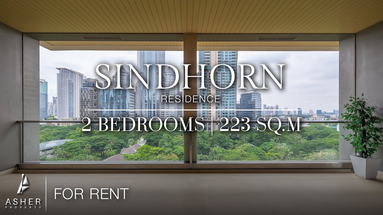 Sindhorn Residence | 2 Bedrooms | 223 sq.m. | For RENT