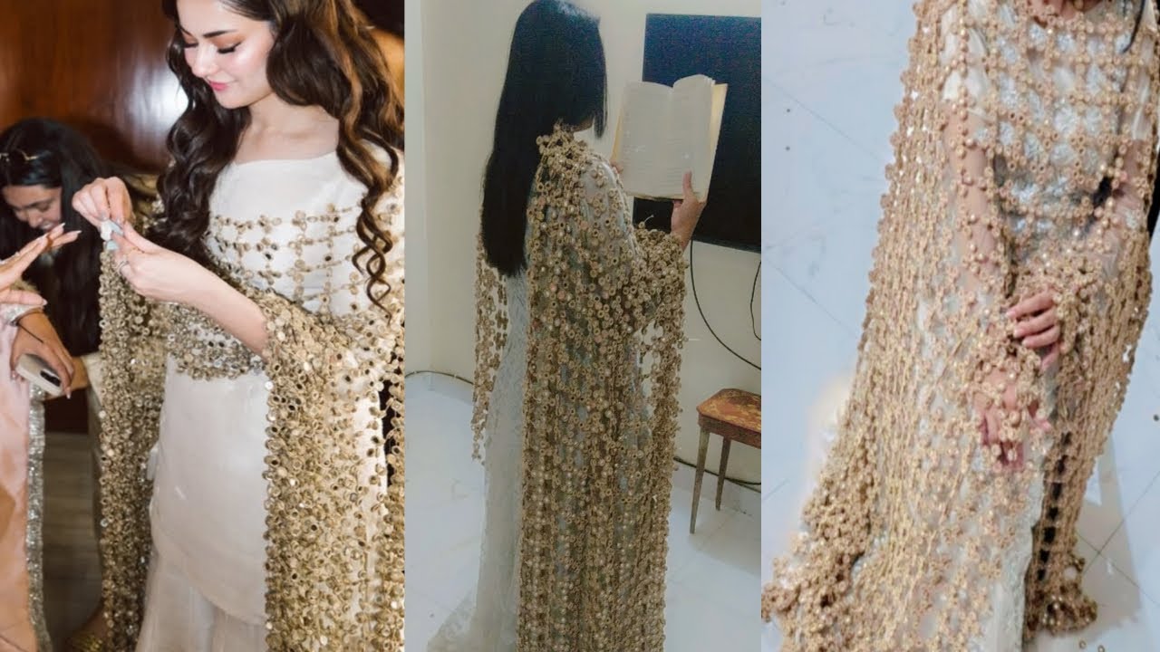 Hania Amir Inspired Sheesh Dupatta| Aqsa Usman #sheeshdupatta #viralvideo