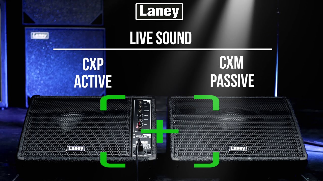 LANEY CXP ACTIVE MONITOR RANGE | LIVE SOUND