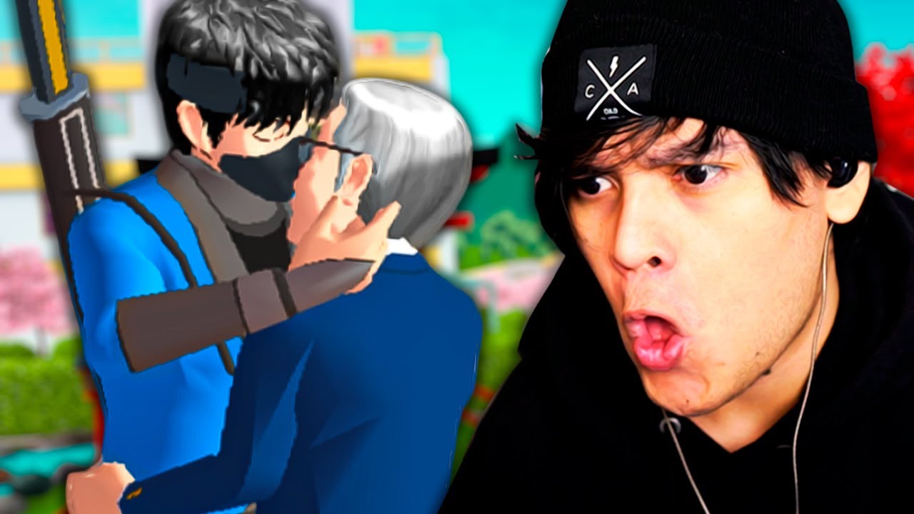 me BESE a mi MAESTRO en ESTE YANDERE para SACAR 10 wtf!!!🤮🤮 - Sakura School Simulator