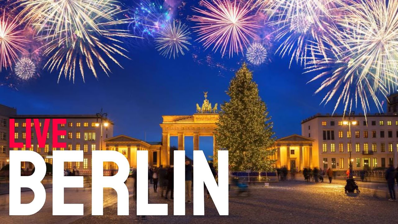LIVE from Berlin - New Year's Eve 2023 Celebration at the Brandenburg Gate #germany #newyear2023