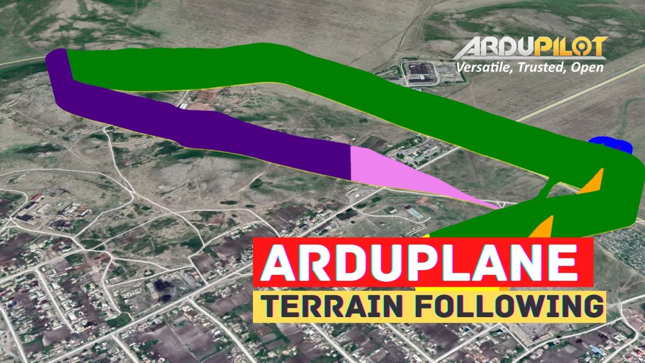 Ardupilot. Arduplane. Terrain Following. Настройка и использование