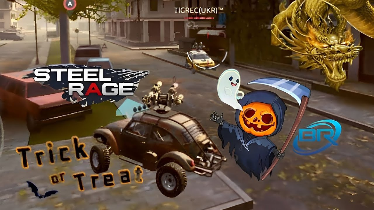 Steel Rage Gameplay | Trick Or Treat