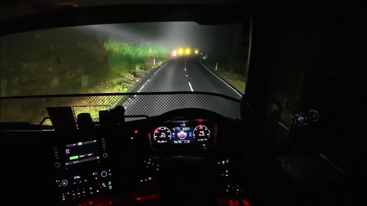 Scania V8 Early Morning Drive POV / ASMR / NEW ZEALAND BACKROADS