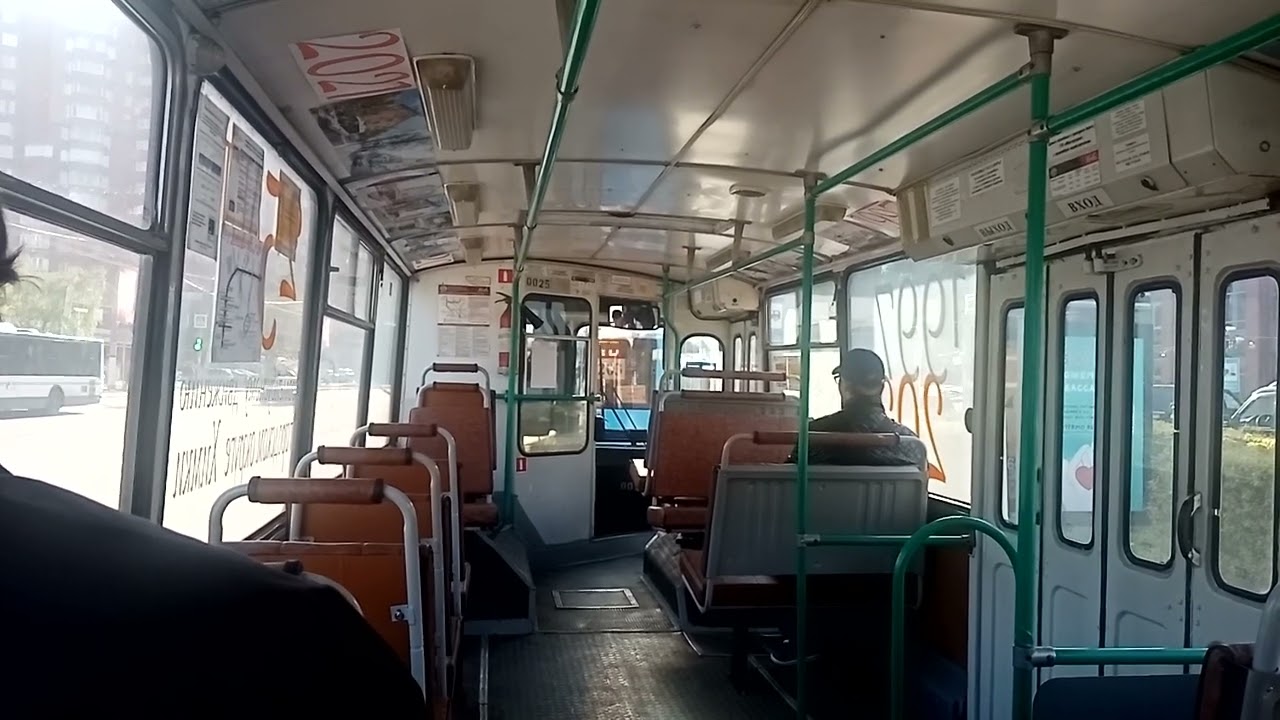 ретро тролебус в Химках маршрут 1