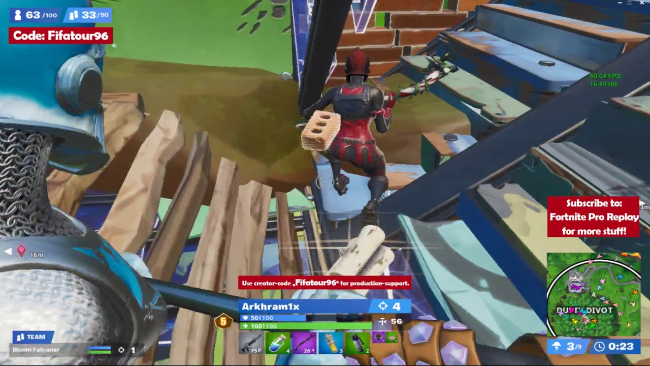 How Arkhram1x & Bloom Falconer qualified for World Cup ! - Fortnite Pro Replay