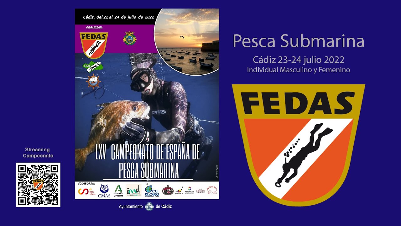 [1/2] LXV Campeonato de España Individual de Pesca Submarina Masculino y VIII Femenino