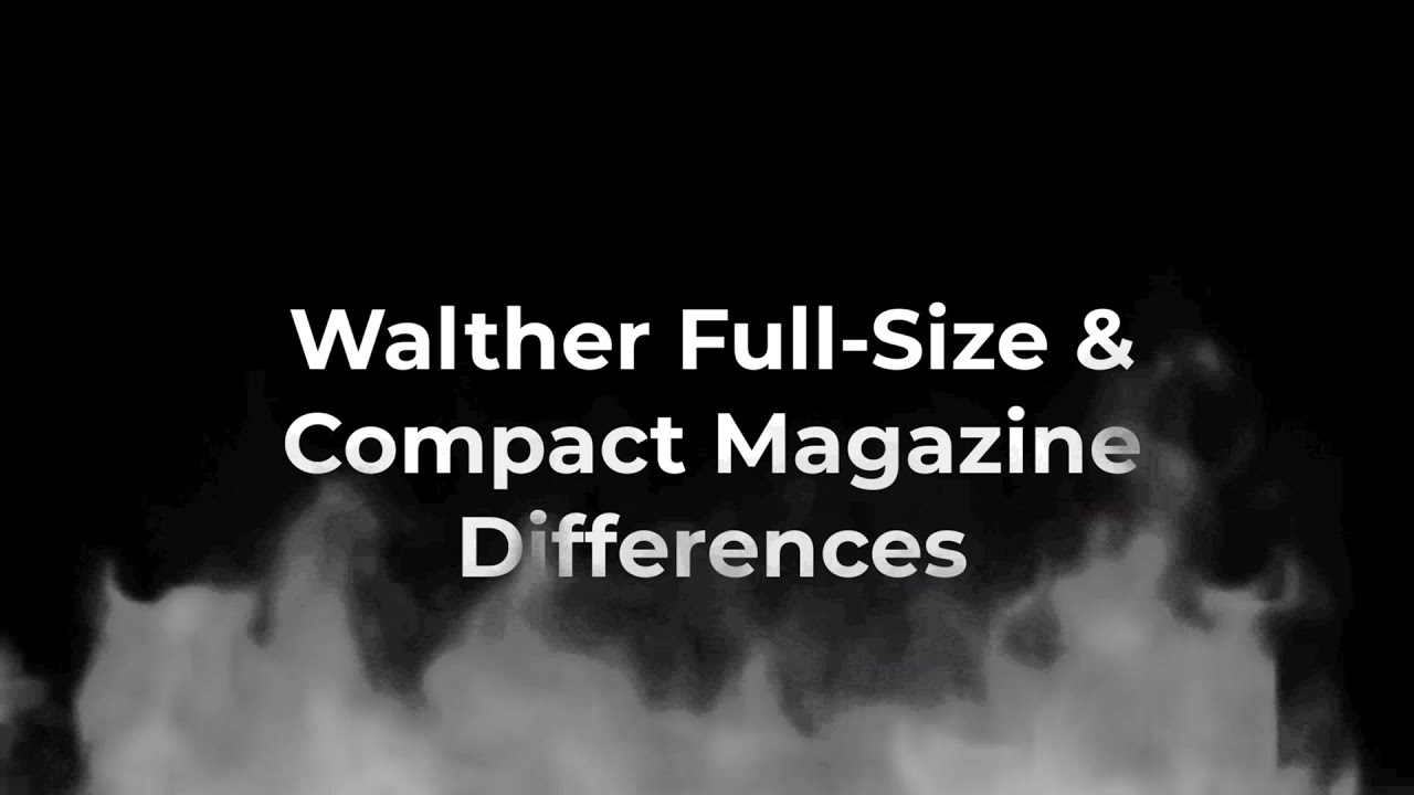 Walther Magazine Differences
