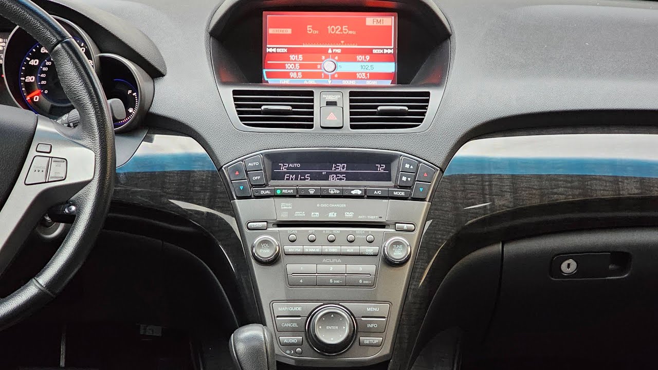 Acura MDX код радіо і навігації. Де знайти, як відновити. Radio & Navi Code Bypass