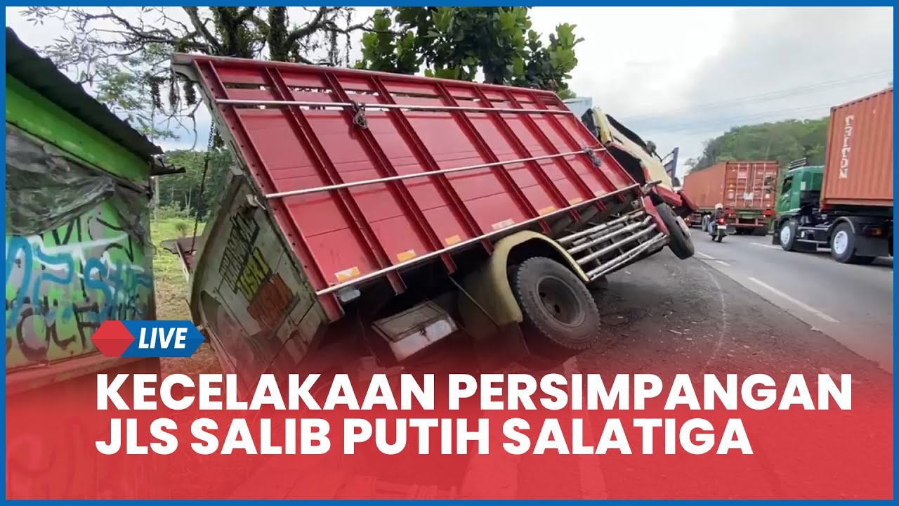 🔴BREAKING NEWS: Kecelakaan 3 Kendaraan  di Persimpangan JLS Salib Putih Salatiga, Jalur Tengkorak