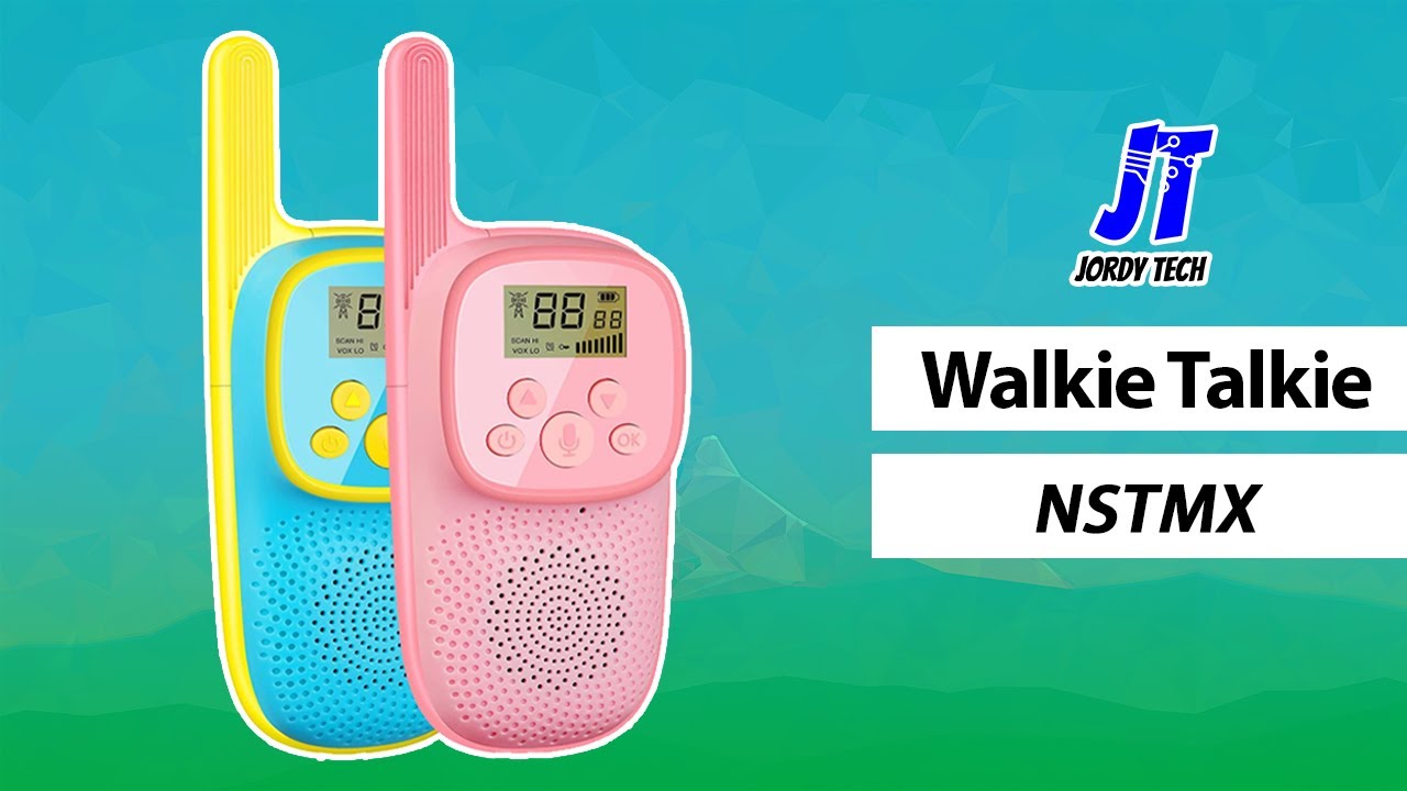 Un buen regalo para niños este 2021. Walkie talkie NSTMX de venta en amazon.