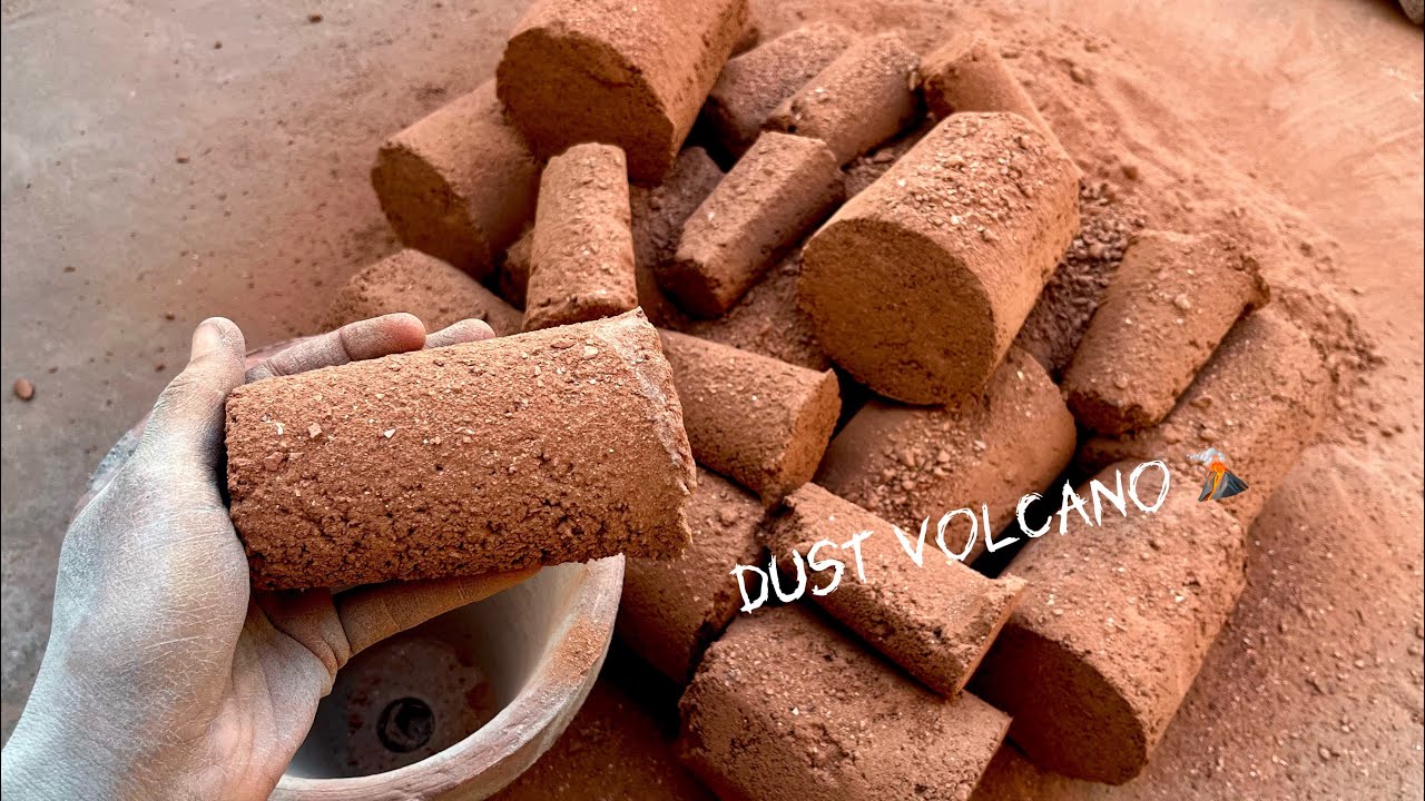 ASMR | New🫡Bricky Reddirt Dustiest Claypot Dey crumbling 