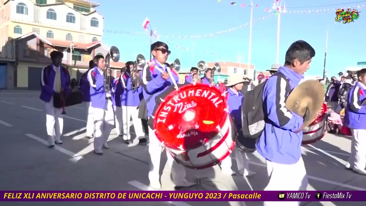 ANIVERSARIO DEL DISTRITO DE UNICACHI - Yunguyo (17-05-2023) PASACALLE, Full HD