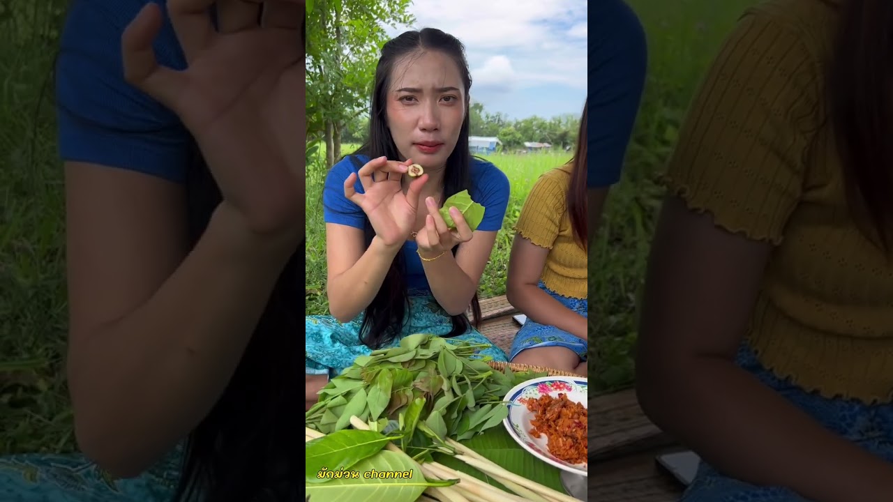 ตำเมี่ยงข่ารสแซบถึงใจ กินไปเผ็ดไปพี่น้อง