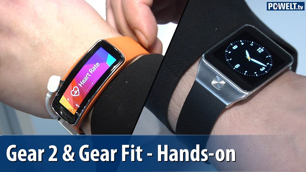 Samsung Gear 2 (Neo) & Gear Fit im Hands-on auf dem MWC 2014 | deutsch / german
