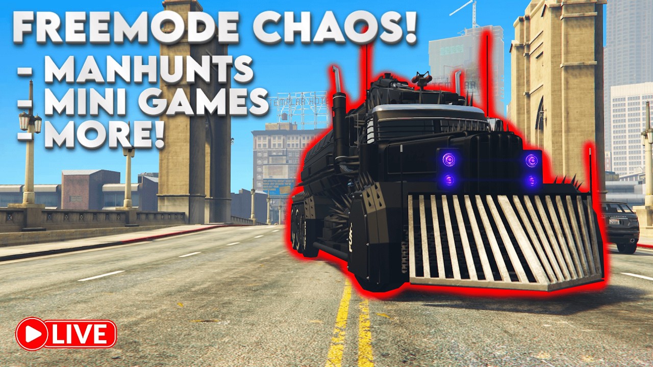 29 HUNTERS vs Getaway Drivers, MANHUNTS + MORE in GTA 5 | FULL STREAM - 2/13/26