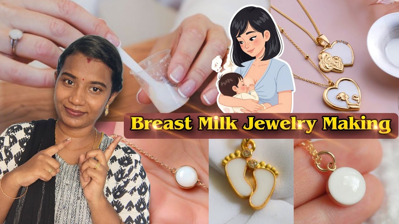 DIY Breast Milk Jewelry Tutorial in தமிழ்| Breast Milk Resin Jewelry – Easy Step‑by‑Step Guide