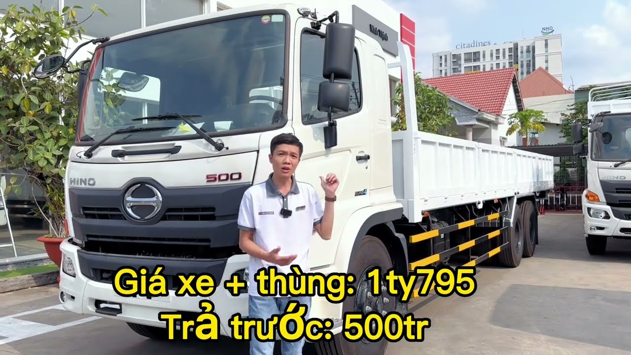 [Gi&aacute; Sốc] Hino 15 Tấn Th&ugrave;ng Lửng | Review Hino Th&ugrave;ng Lửng | T&acirc;n Hino Vĩnh Thịnh