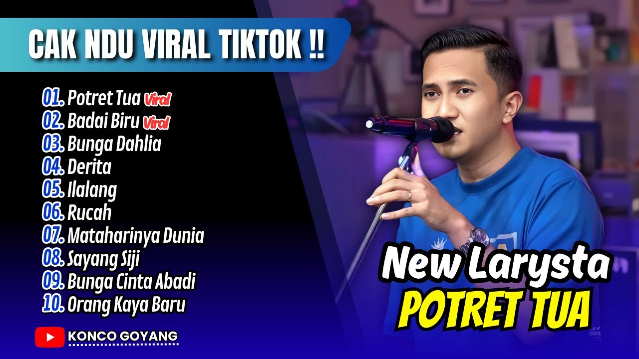 Dangdut Viral !! Cak Ndu Ft New Larysta - POTRET TUA - BADAI BIRU - BUNGA DAHLIA| FULL ALBUM TERBARU