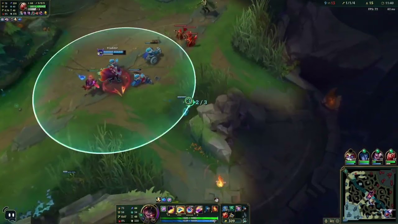 Almost Lost That One! Mage Botlane Ridiculous o.O