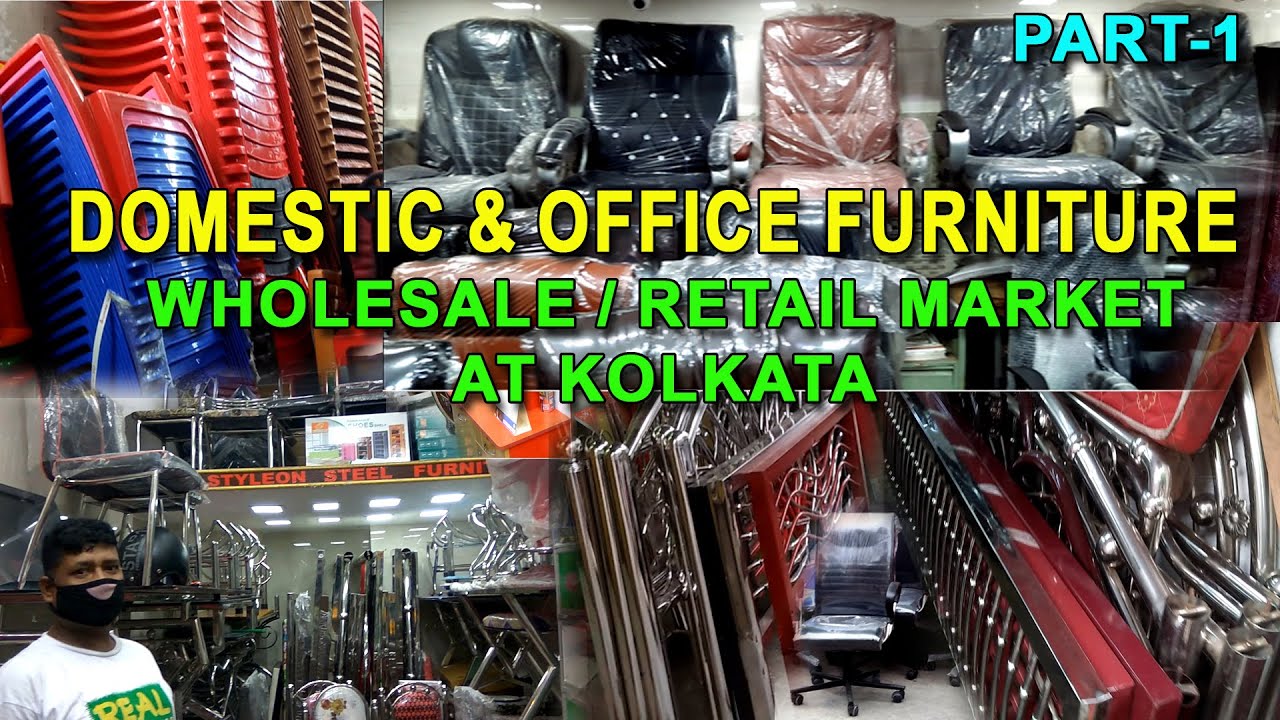 Furniture Market Wholesale/Retail in Kolkata Sunyat Sen Street, behind Poddar Court, Kolkata. Part-1