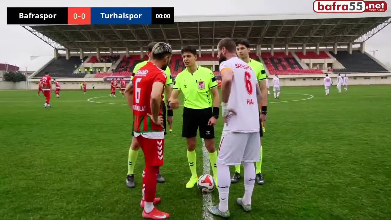 Bafraspor &ndash; Turhalspor Ma&ccedil;ı  Canlı @bafra55net