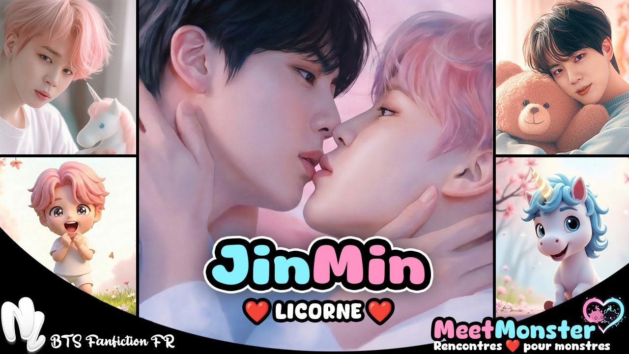 BTS JinMin Jin x Jimin ❤️ - Fanfiction BTS MeetMonster  | #jinmin #jinminff