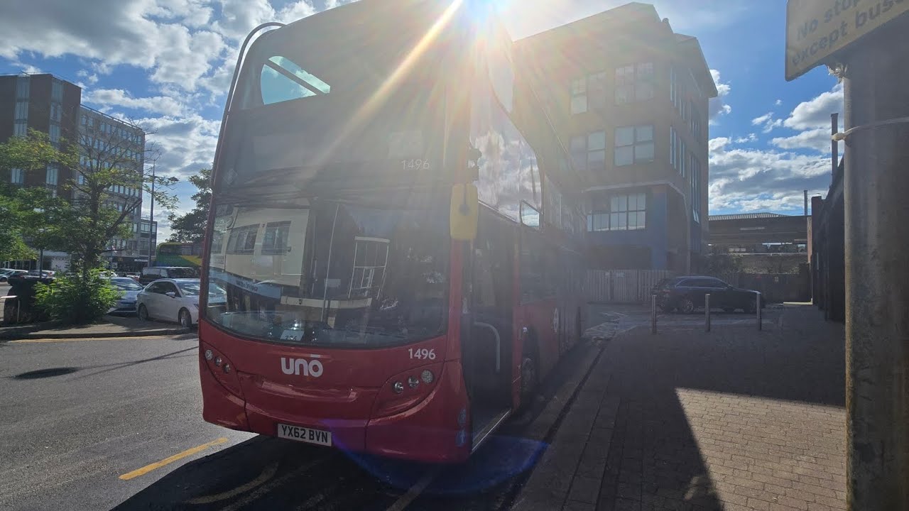 Unobus ADL Enviro 400 Ex RATP Group ADE40472 1496 YX62 BVN Route 298