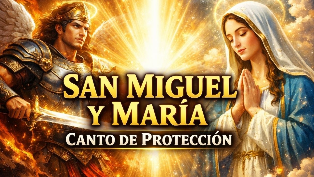 Poderoso Canto de San Miguel y de la Virgen María | Proteción y Luz #sanmiguelarcangel
