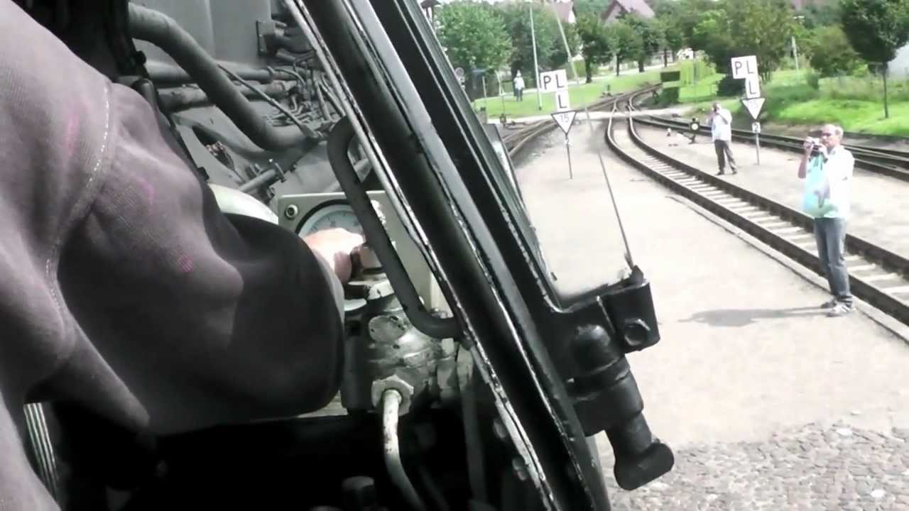 Führerstandsmitfahrt mit dem Molli