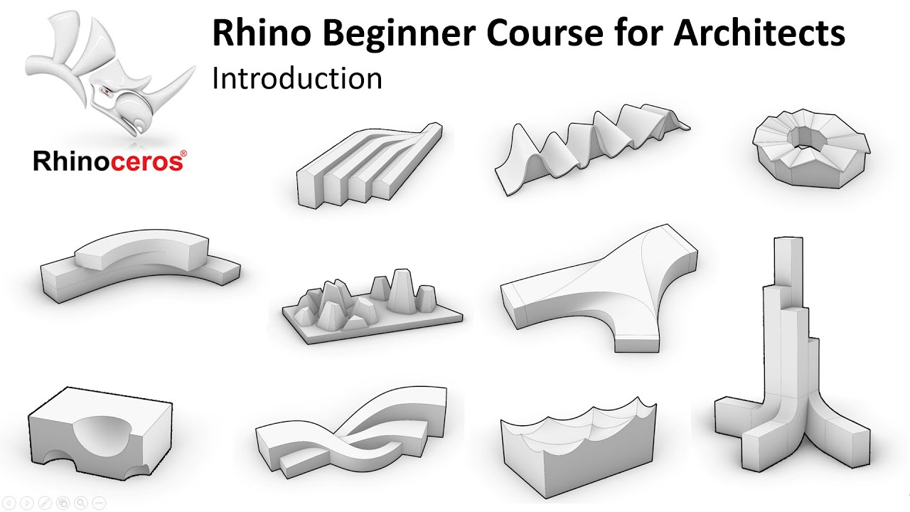 01 Курс Rhino для начинающих архитекторов_Введение и основы