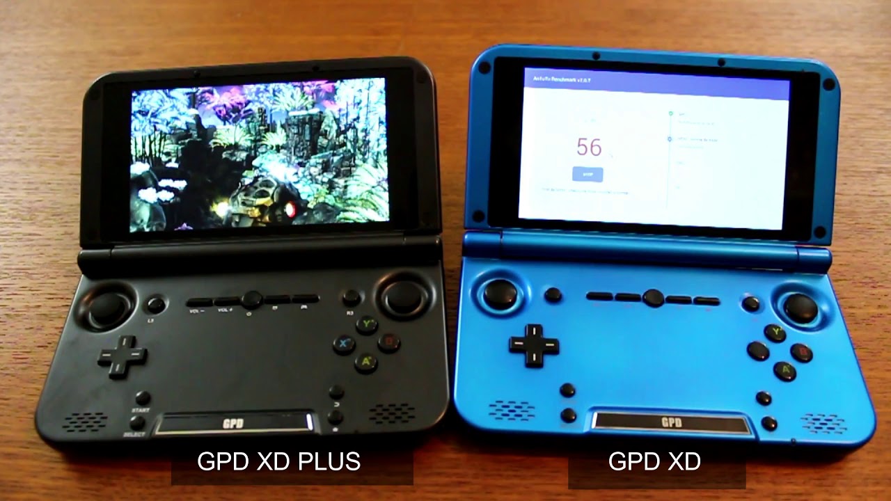 GPD XD + Vs GPD XD: Antutu Benchmark v7.0.7