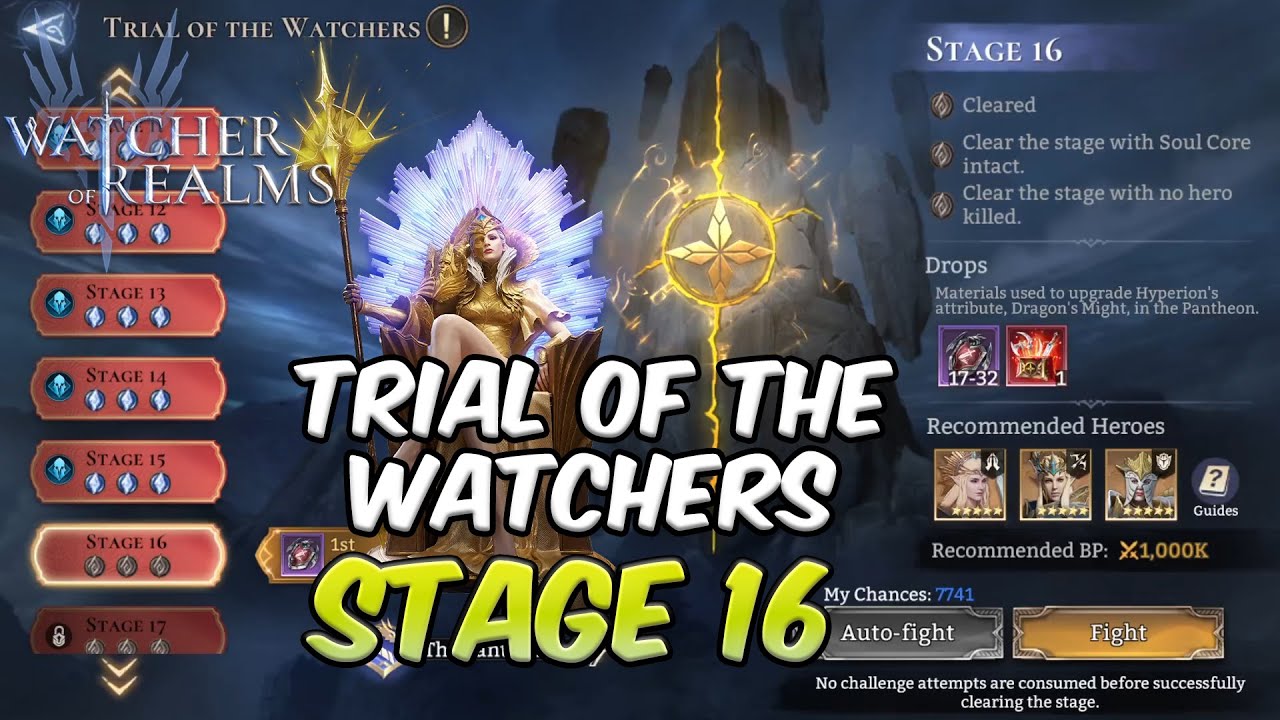 Trial of the Watchers Stage 16 | Watcher of Realms