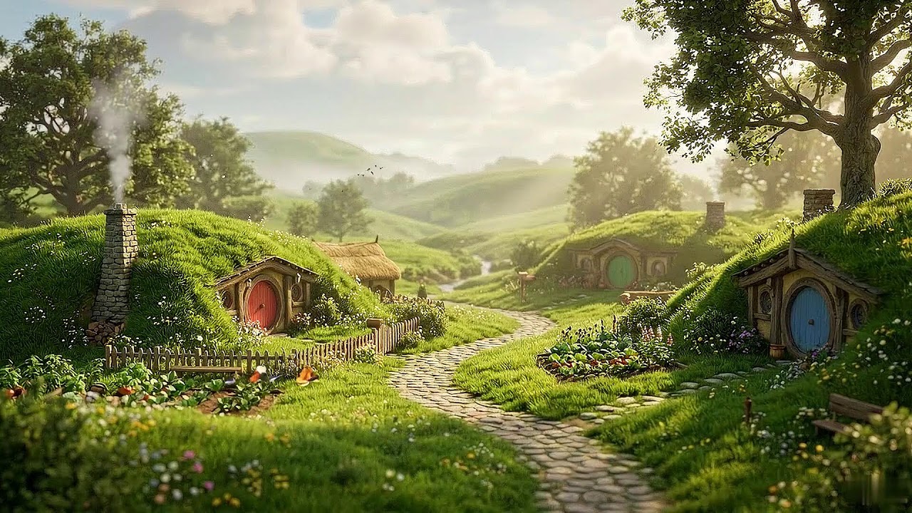 Sunlight on the Hills | Middle Earth Music