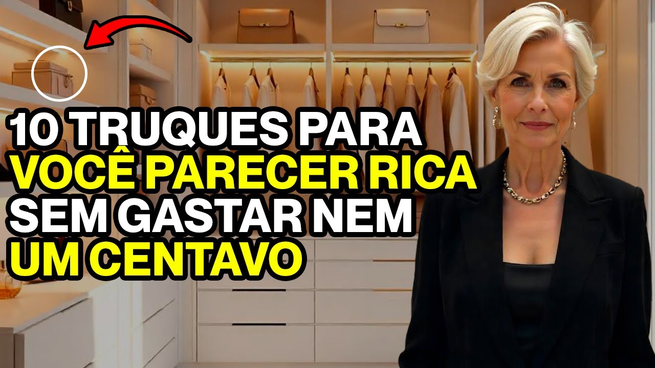 10 Hábitos Que Fazem Você Parecer Rica Sem Gastar Nada
