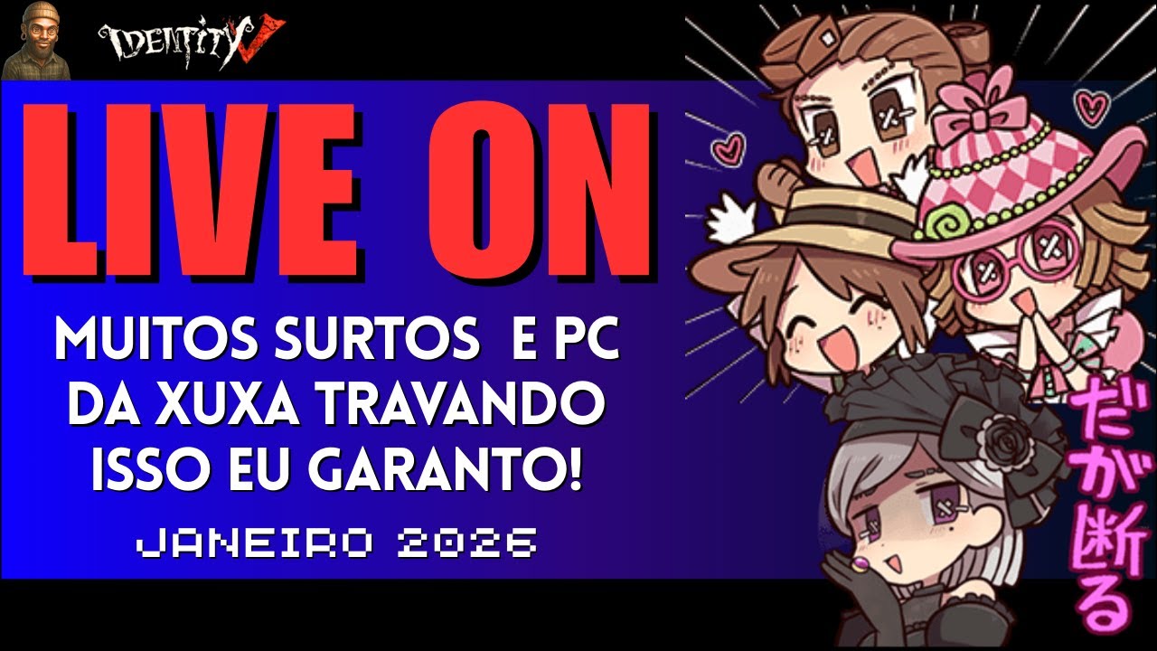 IdentityV | ​​Ja aviso que os acc estão fechando meu jogo ta