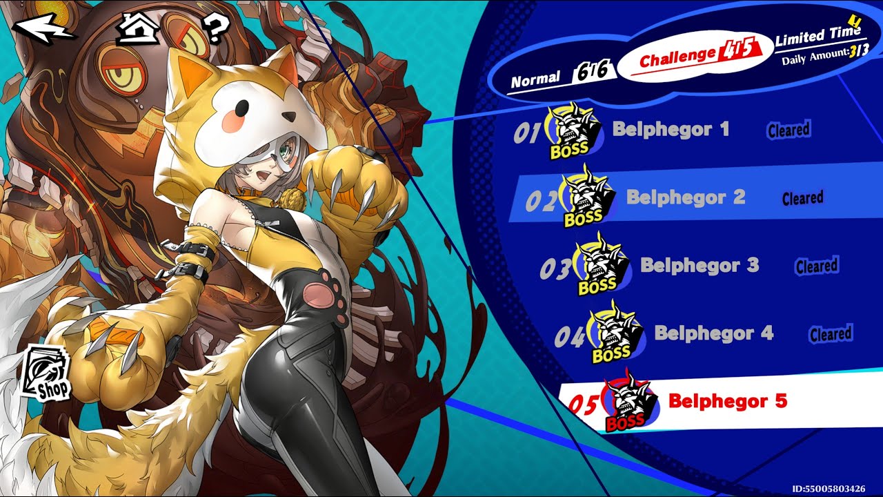 【Persona 5: The Phantom X】plat merah beraksi