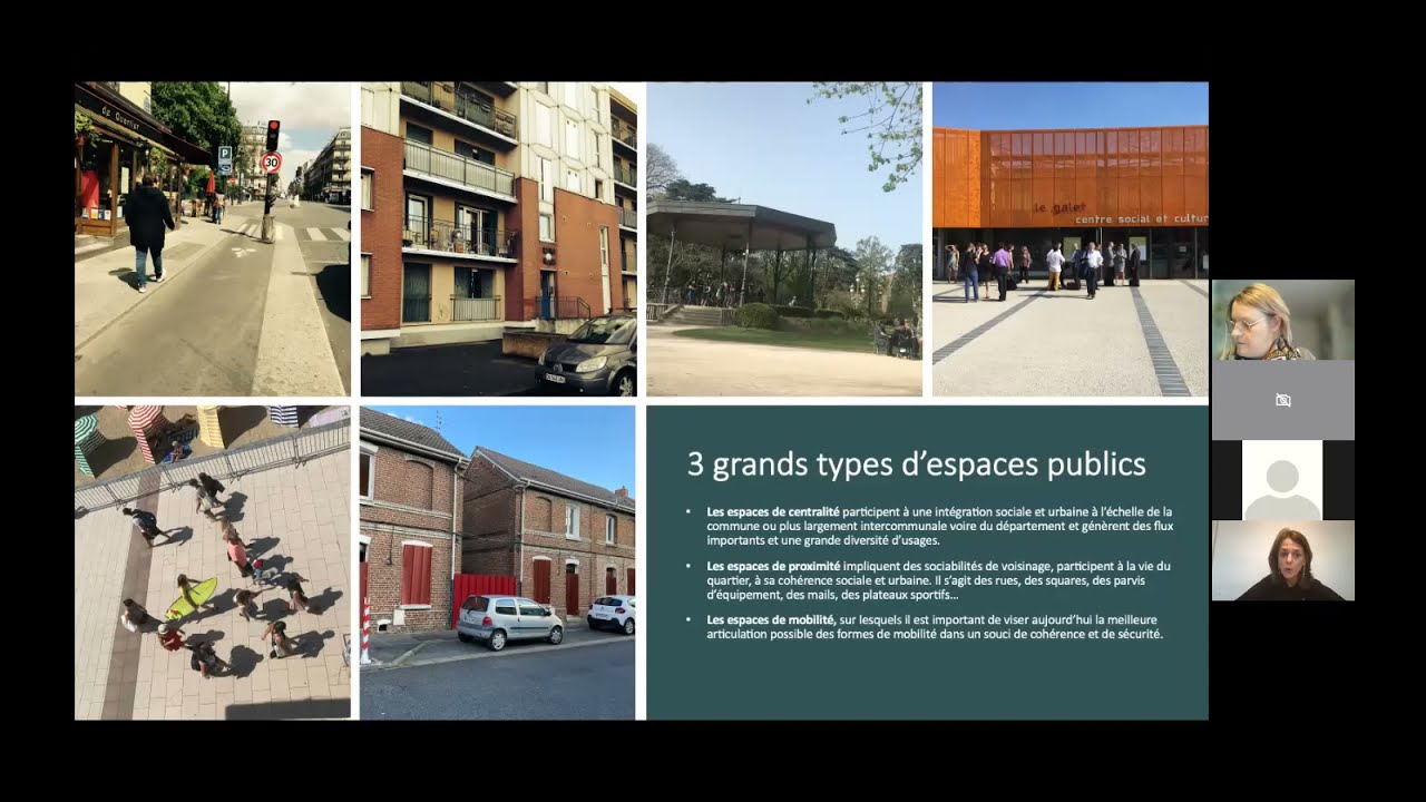 « Espace public comme lieux de vie : un enjeu de socialisation » - Bénédicte de LATAULADE