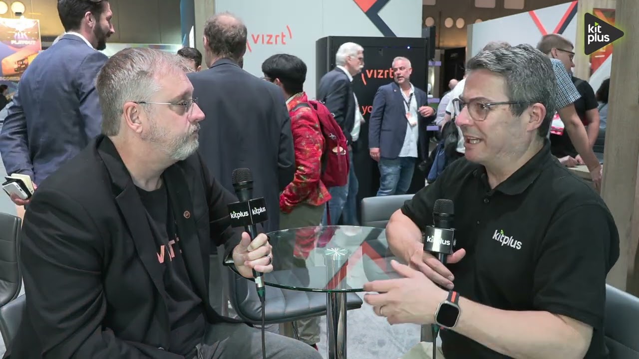 VIZRT New TriCaster Mini S and TriCaster Vizion at IBC 2024