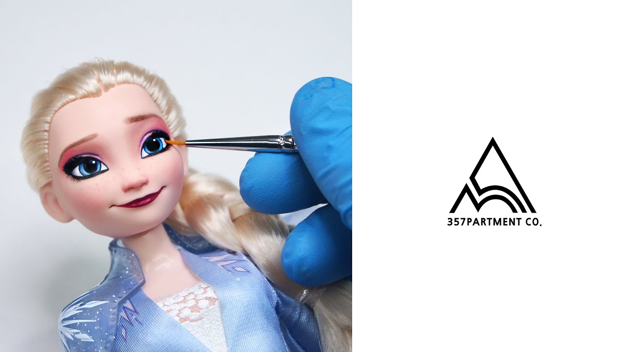 겨울왕국2 엘사 리페인팅 ( 초급자용 ) ELSA REPAINTING FROZEN DISNEY ( for beginner )  / 357PARTMENT 357파트먼트