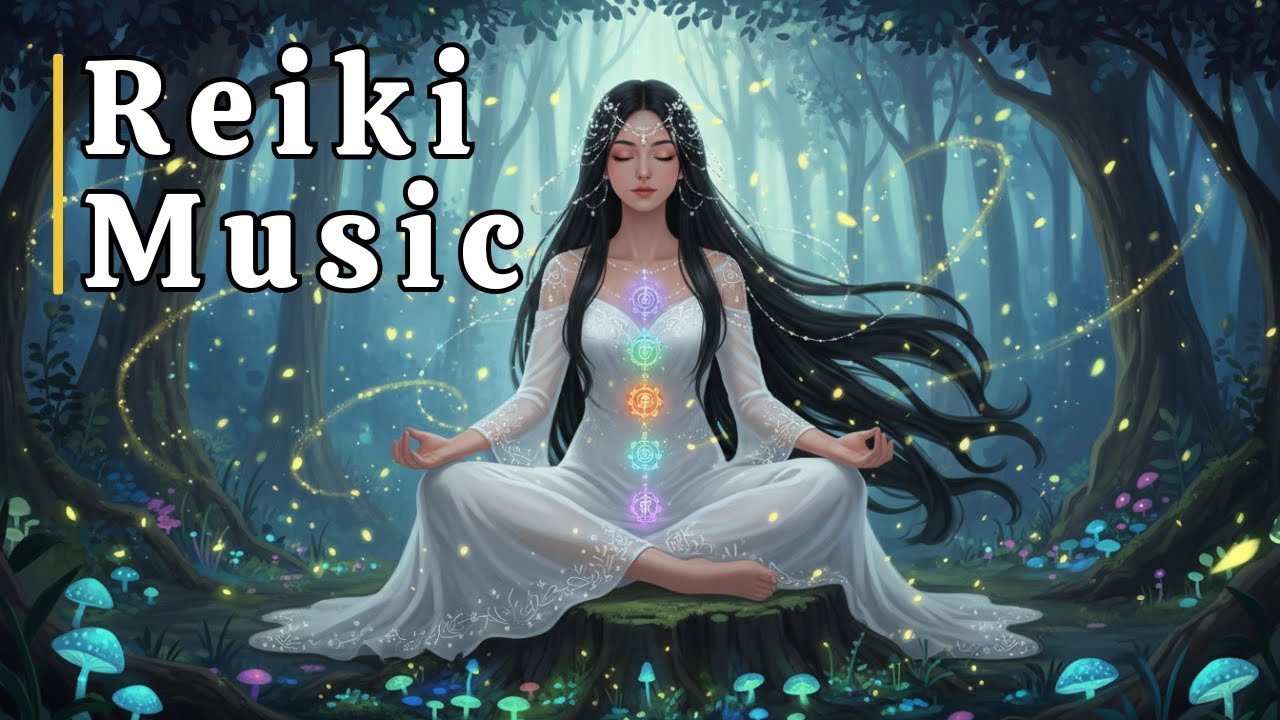 Reiki Music Heals • Body Cleanse of Stress, Sadness and Emotional Blockages
