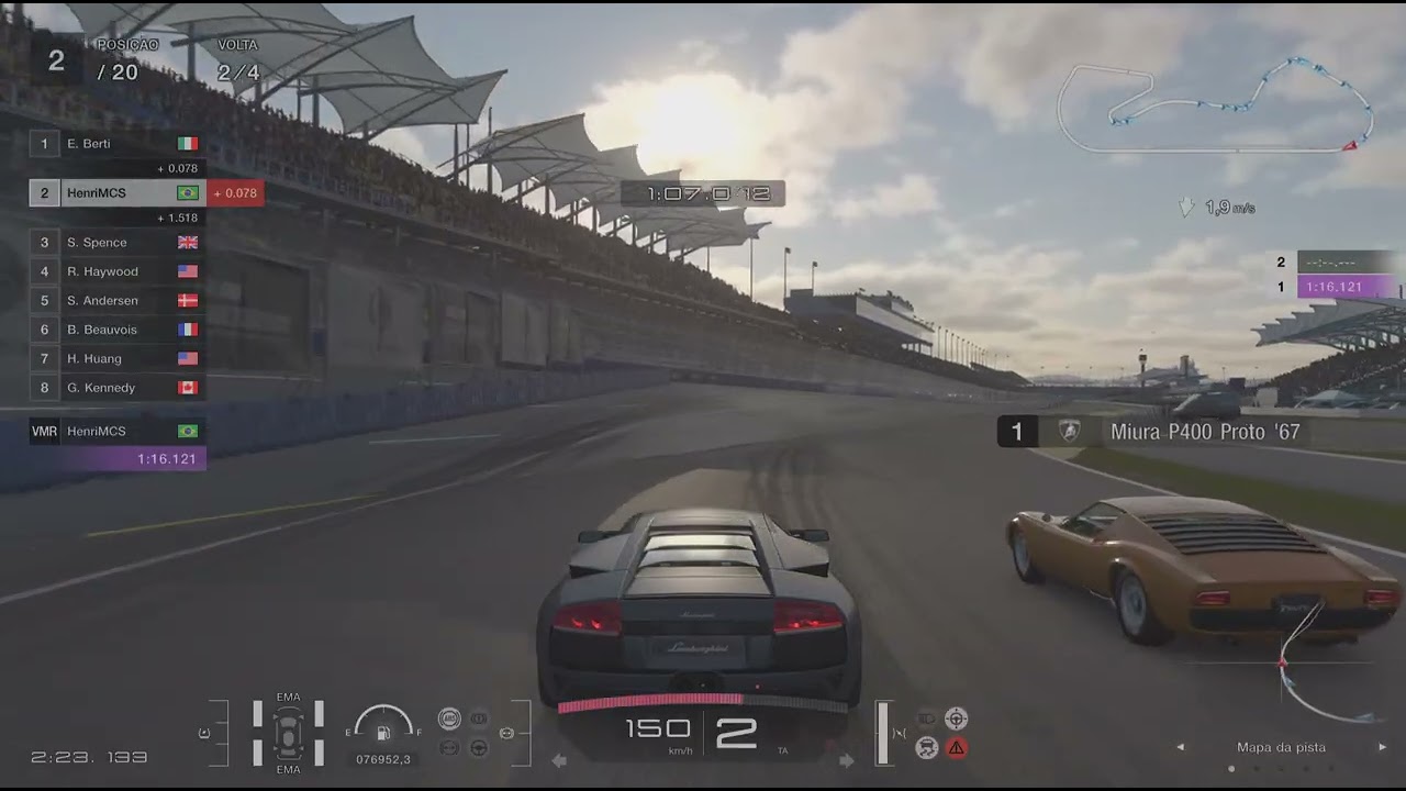 Gameplay Lamborghini Murciélago