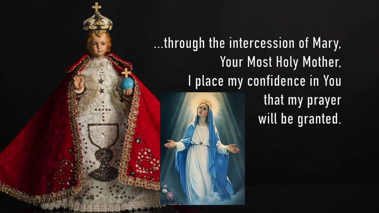 MONDAY Rosary Prayer & Chaplet 🌹JOYFUL Mysteries of the Rosary Today, Day 1 NOVENA Infant of Prague